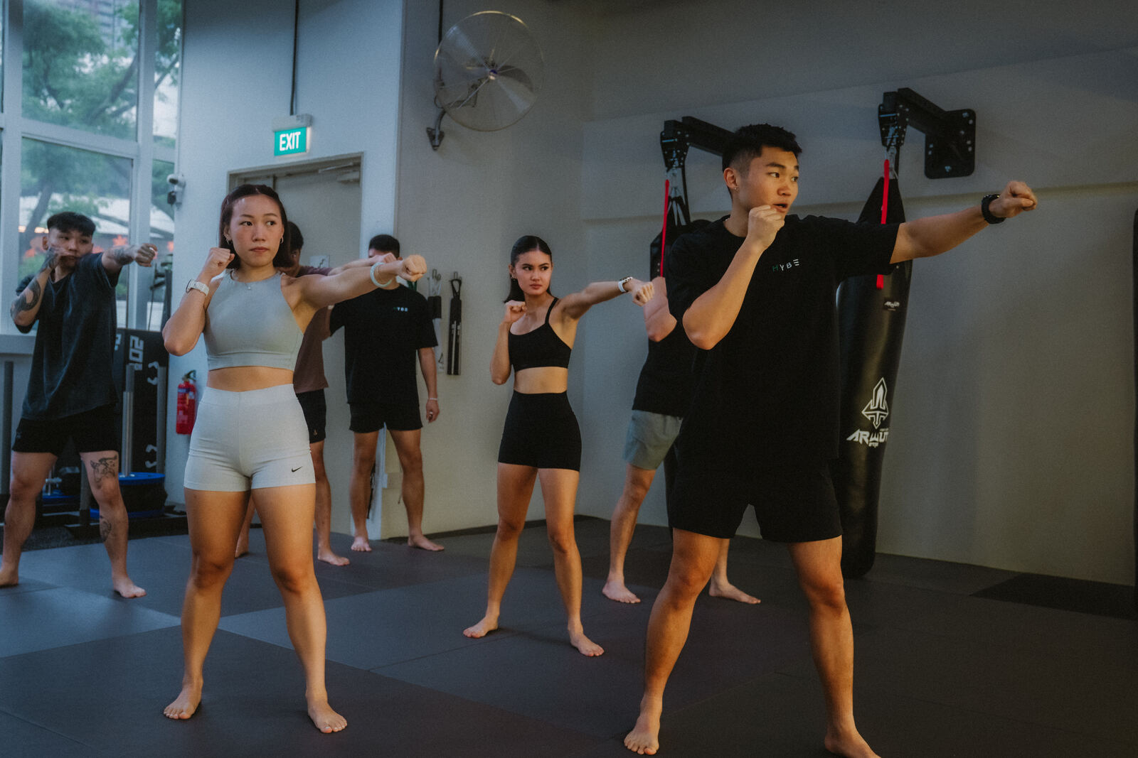 Muay Thai and Boxing striking